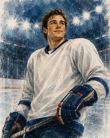 Hockey Hero portrait from MyPortraitBooth
