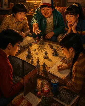 Dim Basement Game Night portrait from MyPortraitBooth