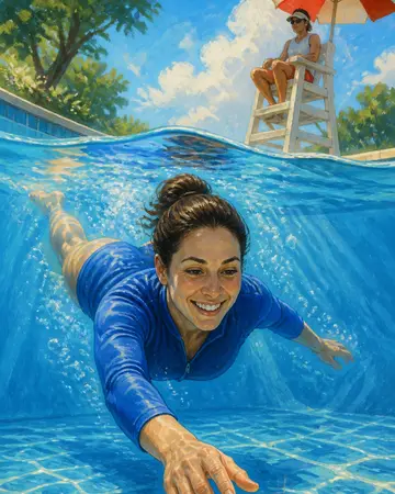 Underwater Pool Surreal portrait from MyPortraitBooth