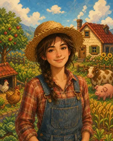 Cozy Farming Adventure portrait from MyPortraitBooth